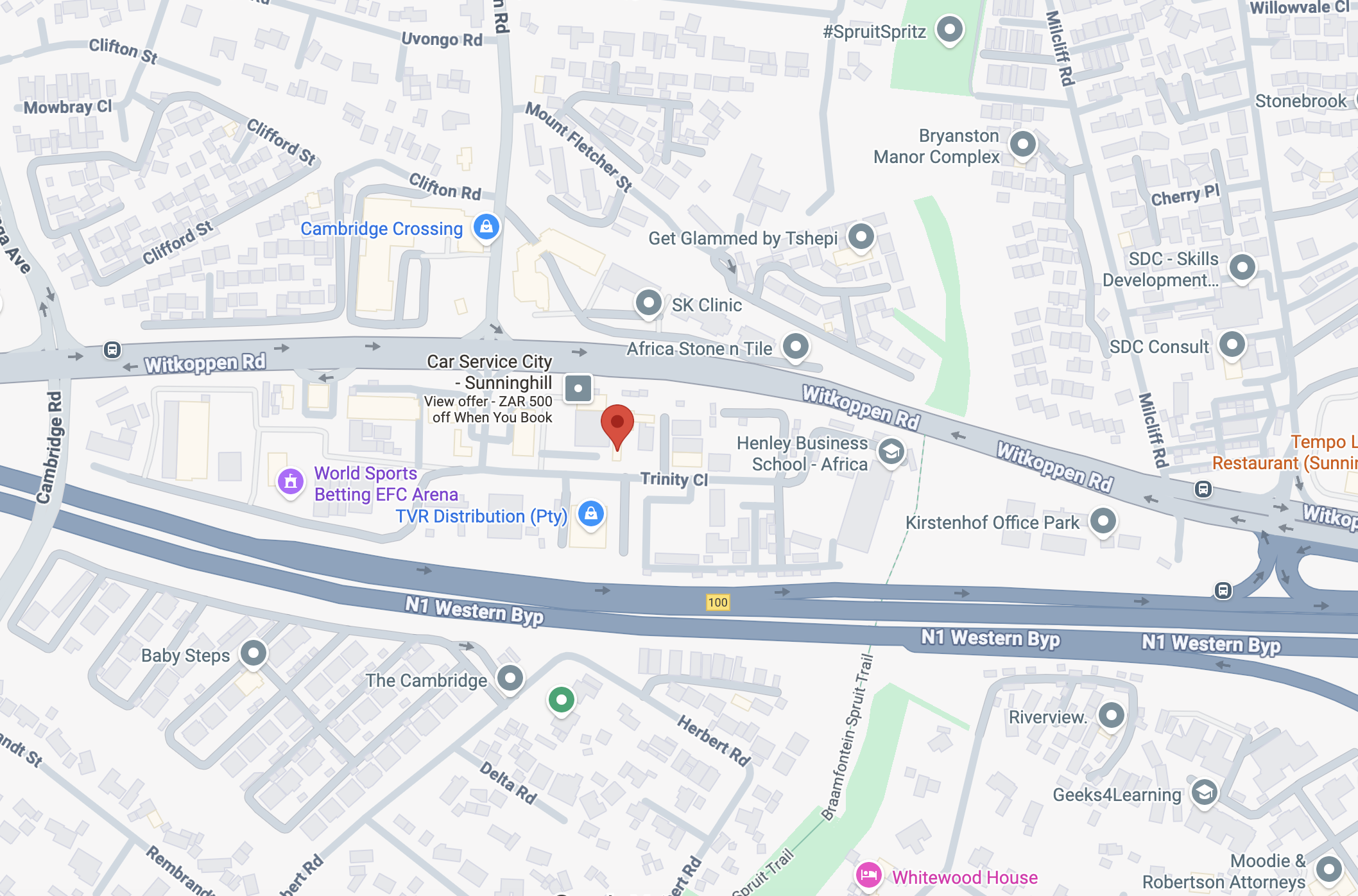 Pharmacy Location Map